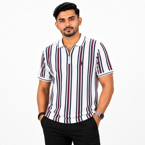 Trendy Zipper Polo 1