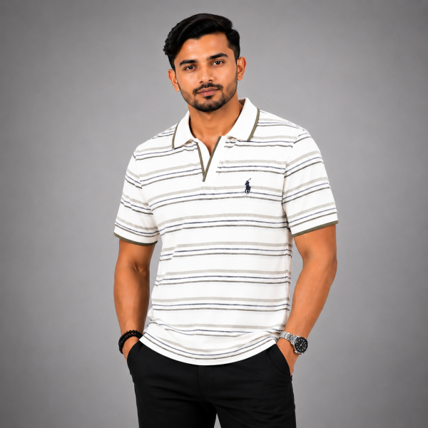 Trendy Old Money Collar Polo