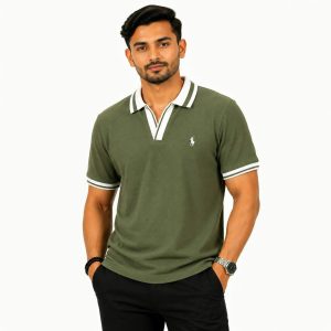 Trendy Old Money Collar Polo