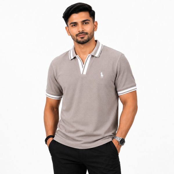 Trendy Old Money Collar Polo